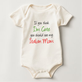 Camiseta Sou a mãe italiana bonita