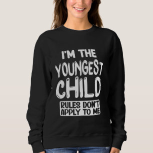 Camiseta Sou a mais nova regra de criança não se aplica a m