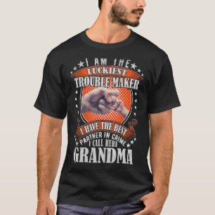 Camiseta Sou A Mais Sortuda Criadora De Problemas Que Chamo