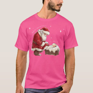 Camiseta Sou A Motivo De Feliz Natal Jesus Ch