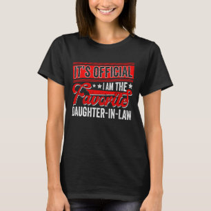 Camiseta Sou a nora favorita da sogra e do sogro