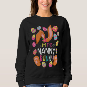 Camiseta Sou a Páscoa da babá Páscoa Engraçada D da mãe