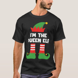 Camiseta Sou a Rainha Elf Engraçada Grupo Familiar de Xmas