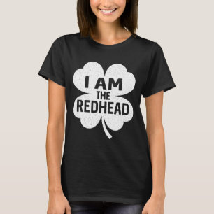 Camiseta Sou a ruiva fica com a ruiva piada st