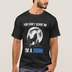Camiseta Sou a Sigma que não me assusta, Wolf Meme.