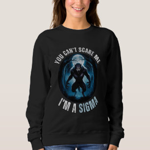 Camiseta Sou a Sigma que não me assusta, Wolf Meme.