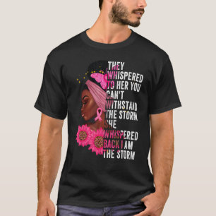 Camiseta Sou a Tempestade Rainha Negra Mulher Negra African