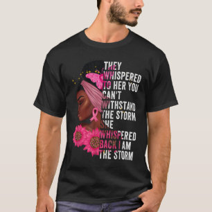 Camiseta Sou a Tempestade Rainha Negra Mulher Negra African