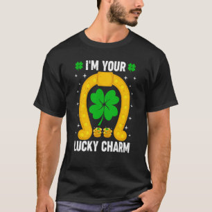 Camiseta Sou a tua sorte Charm irlandesa Dia de São Patríci