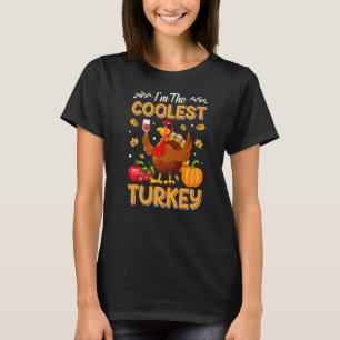 Camiseta Sou a Turquia mais legal do Gráfico de Ilustração 