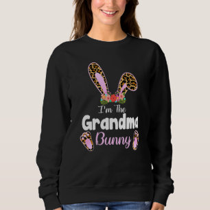 Camiseta Sou a vovó Festa de Páscoa Familiar Coelhante