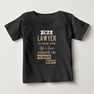 Camiseta Sou advogado, para poupar tempo