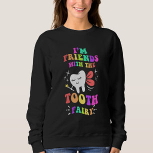 Camiseta Sou Amigo da Fada dos Dentes Engraçada Pediatria D