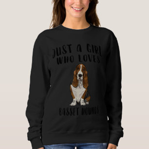 Camiseta Sou Apenas Uma Menina Que Ama Cachorro De Caça-Ces