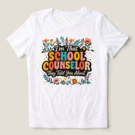 Camiseta Sou Aquele Orientador Escolar Sobre Quem Falaram