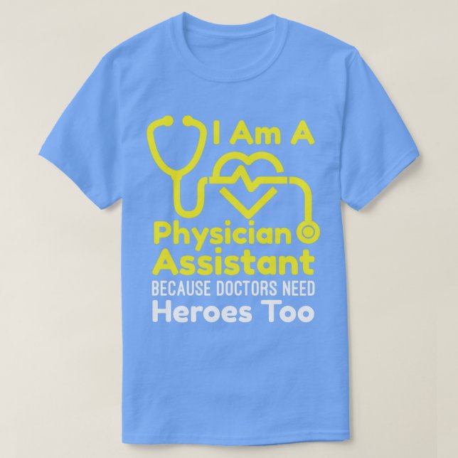 Camiseta Sou Assistente Médico Porque Os Médicos Precisam D (Frente do Design)