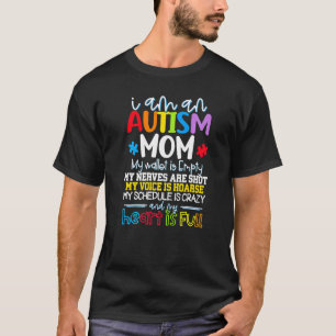 Camiseta Sou Autismo Mãe Autismo Autismo Autismo Autismo A