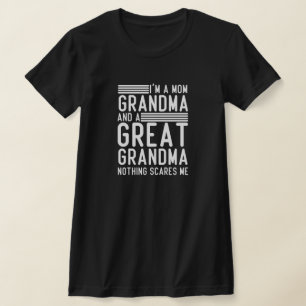 Camiseta Sou avó e vovó excelente, nada