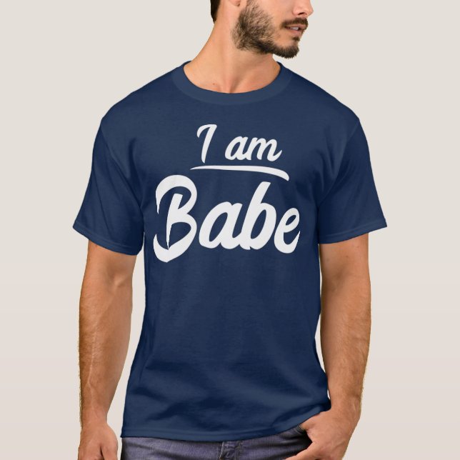 Camiseta Sou Babe Engraçado, Parceiro Correspondente. (Frente)