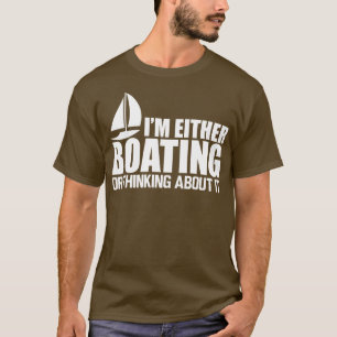 Camiseta Sou barco ou pensando nisso W
