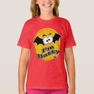 Camiseta Sou Batty Orange e Yellow Swirl