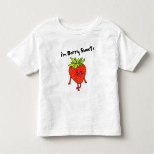 Camiseta Sou Berry Sweet! - Arma de Fruta Engraçado