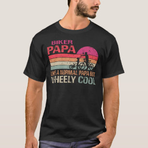Camiseta Sou Biker Papa Dia de os pais Roely Cooler bicicle
