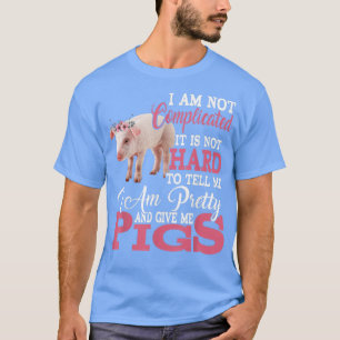 Camiseta Sou Bonito e dou-me porcos fabulosos