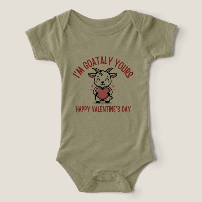 Camiseta Sou Cabalmente Seu Bode Dia dos Namorados (Design frontal)
