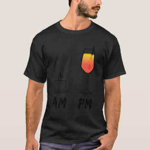 Camiseta Sou Café Espresso Pm Aperol Spritz Minha Bebida Di