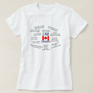 Camiseta Sou canadense - Verdades canadenses