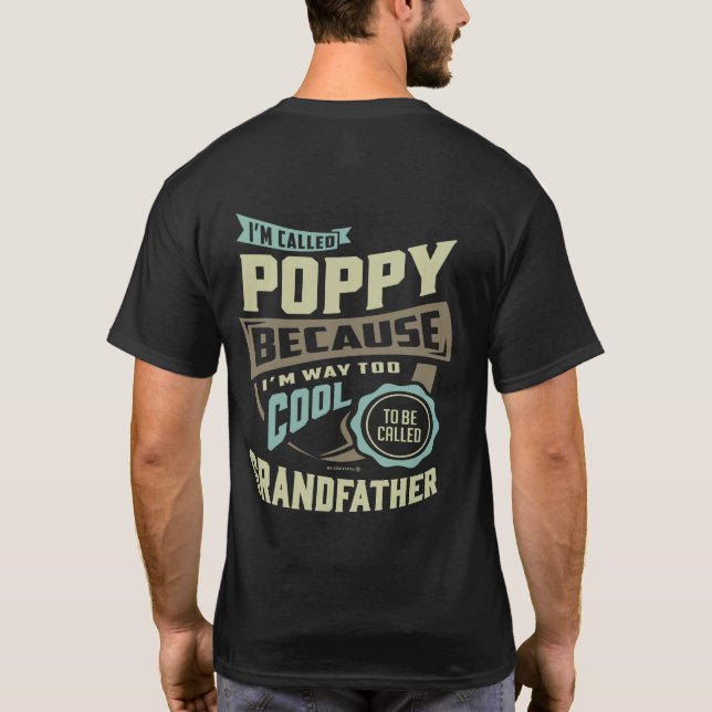 Camiseta Sou chamada Poppy (Verso)