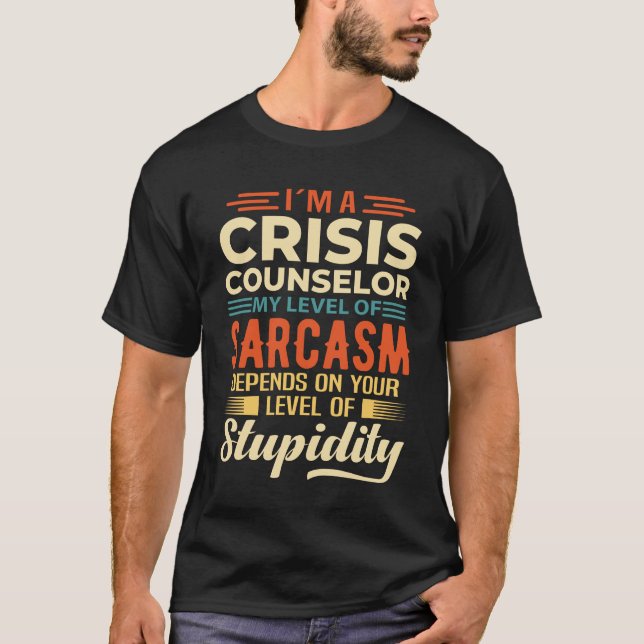 Camiseta Sou Conselheiro de Crise (Frente)