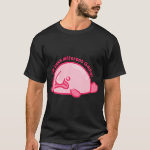 Camiseta Sou construído de forma diferente (ruim) peixe-blo