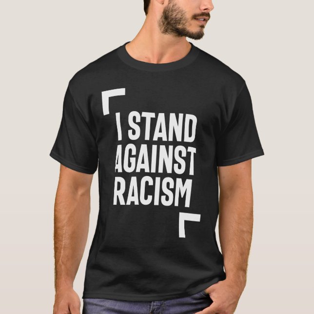 Camiseta Sou Contra O Racismo (Frente)
