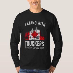 Camiseta Sou Convidado Com Caminhoneiros Que Apoiam A Liber