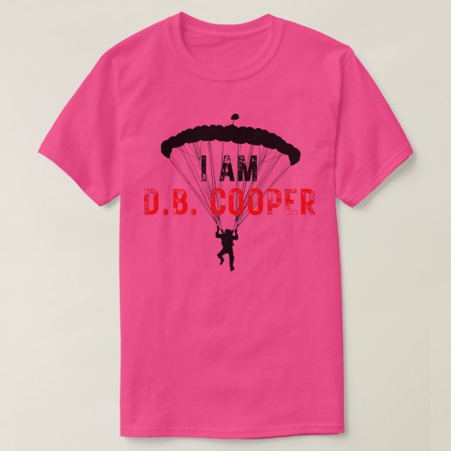 Camiseta Sou DB Cooper 4 (Frente do Design)