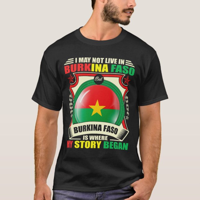 Camiseta Sou de Burkina Faso (Frente)
