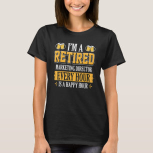 Camiseta Sou Diretor de Marketing aposentado a cada hora