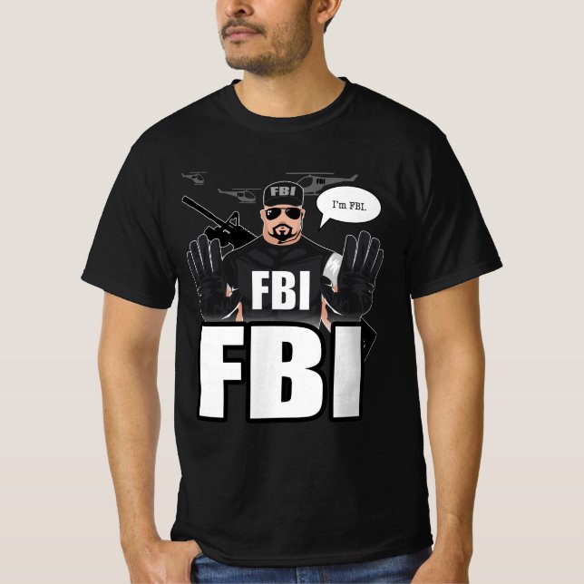 Camiseta Sou do FBI (Frente)
