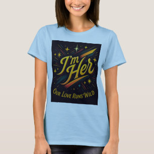 Camiseta Sou ela, dona de dama de mulheres