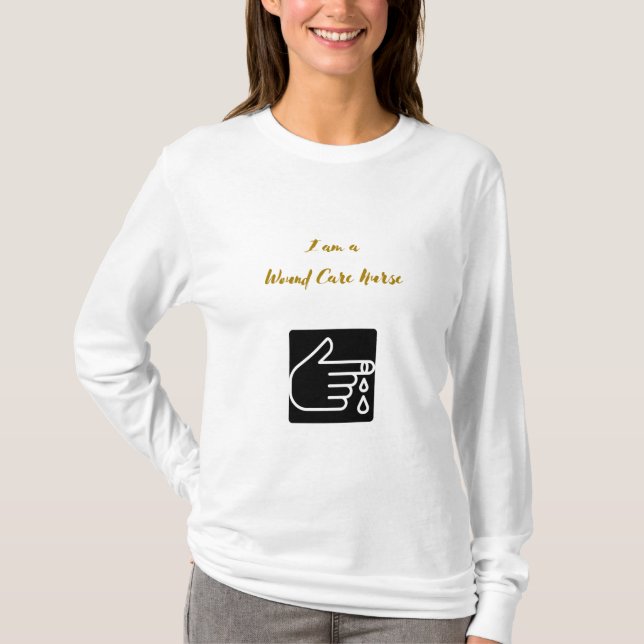 Camiseta Sou enfermeira de cuidados feridos - enfermeira de (Frente)