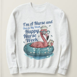 Camiseta sou enfermeira e esta é minha semana feliz semana 