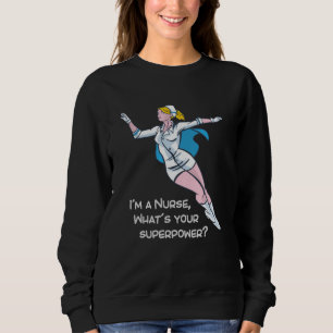 Camiseta Sou enfermeira. Qual é a sua superpotência?