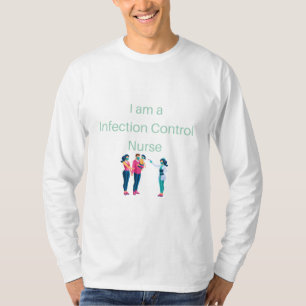 Camiseta Sou enfermeiro de controle de infecções - controle