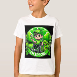 Camiseta 🌟 Sou Especial - Design de Consciência Paralela C