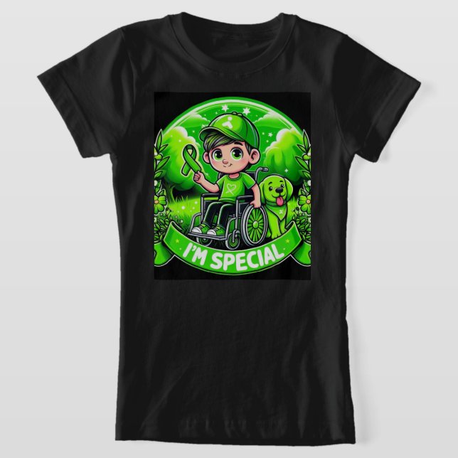 Camiseta 🌟 Sou Especial - Design de Consciência Paralela C (Postura )
