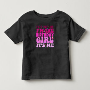 Camiseta Sou eu, a garota de aniversário, sou eu