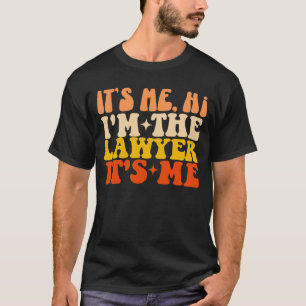 Camiseta Sou eu, advogado, sou eu, advogados engraçados