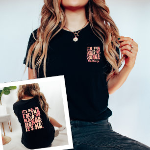 Camiseta Sou eu, sou a Madrinha de casamento, sou eu person